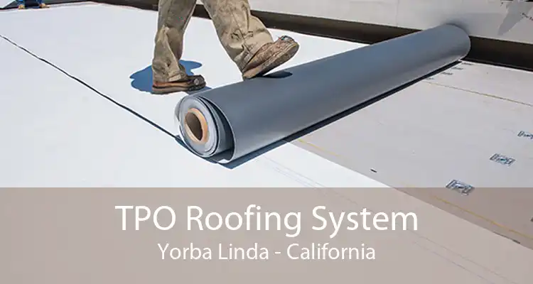 TPO Roofing System Yorba Linda - California